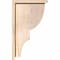 Ekena Millwork Ridgewood Smooth Corbel w/Backplate, Douglas Fir, 7 1/2"W x 12"D x 20"H COR08X12X20RID01SDF - alternate 3